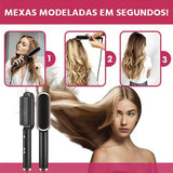Escova Alisadora de Cabelos Bivolt 5 em 1 MultiGlam