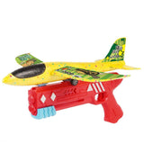 Avião Planador Com Lançador - Brinquedo Aeronave Voadora